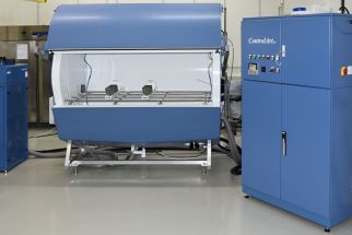 Automated chamber for cyclic corrosion testing