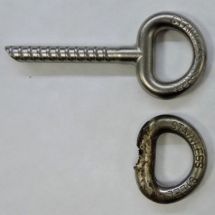Stainless steel climbing anchors